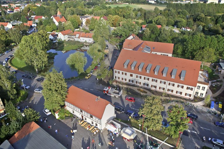 Berggut von oben