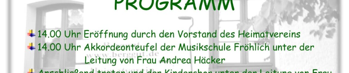 Programm Berggutfest 2026